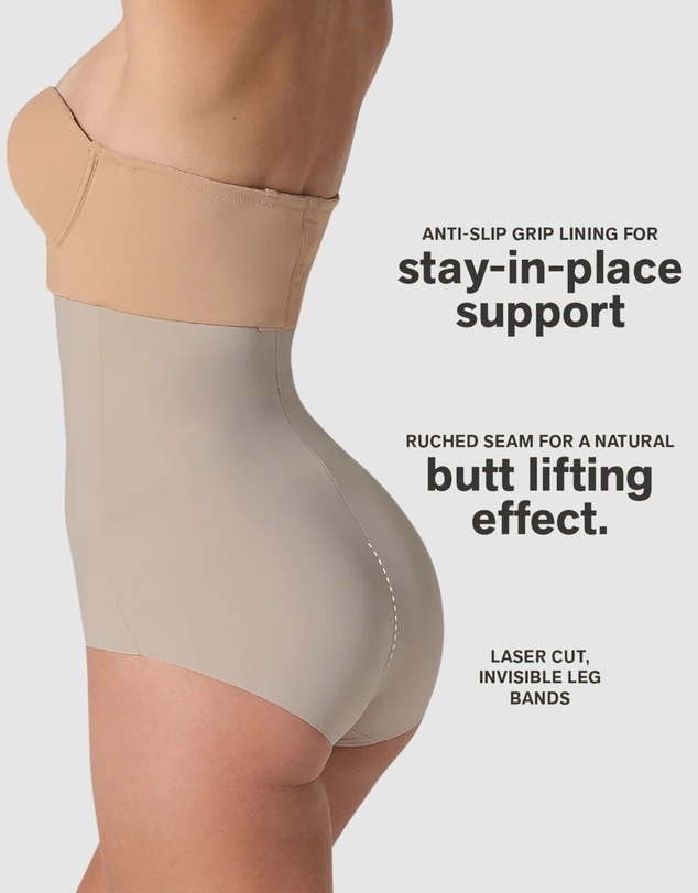 Leonisa - Extra-High Waist Moderate Control Shaping Brief
