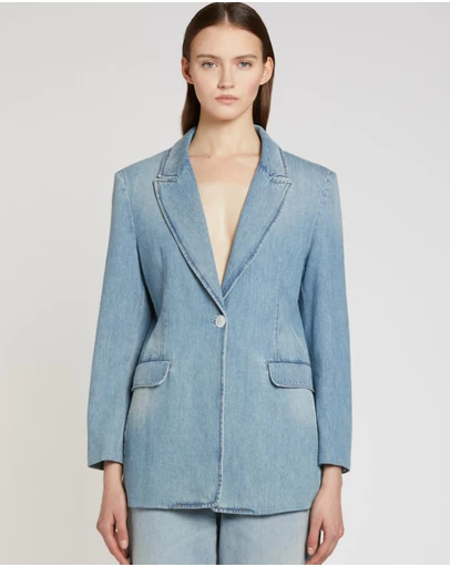 Marella - Light Denim Tailored Blazer
