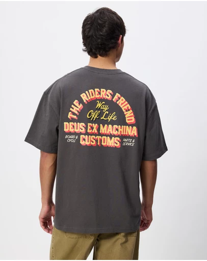 Deus Ex Machina - Shook Ones Tee - ICONIC EXCLUSIVE