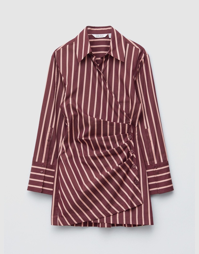 & Other Stories - Wrap Shirt Mini Dress