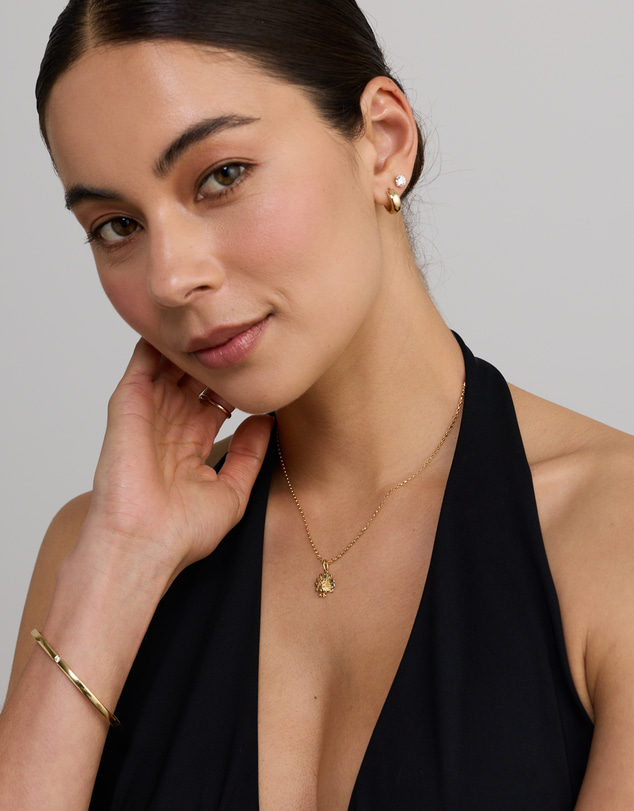 Michael Hill - Thanksgiving Turkey Pendant in 18kt Yellow Gold Vermeil
