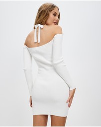 Third Form - Hooked In Knit Halter Mini