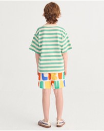Bobo Choses - Modern Striped T-Shirt - Babies-Teens