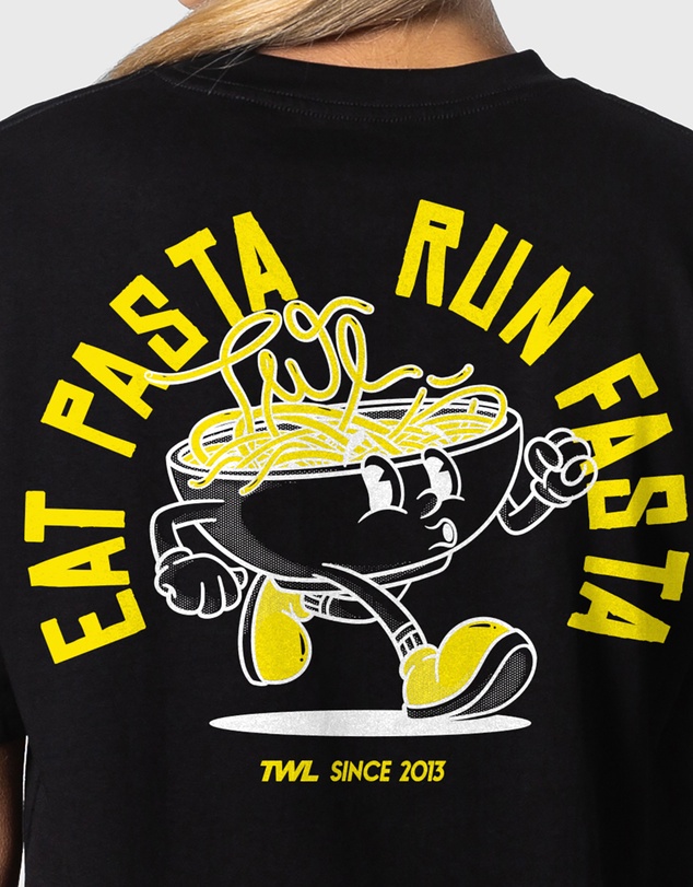 TWL - Lifestyle Oversized T-Shirt Eat Pasta Run Fasta