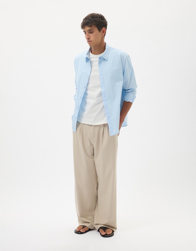 AERE - Relaxed Cotton Poplin Shirt
