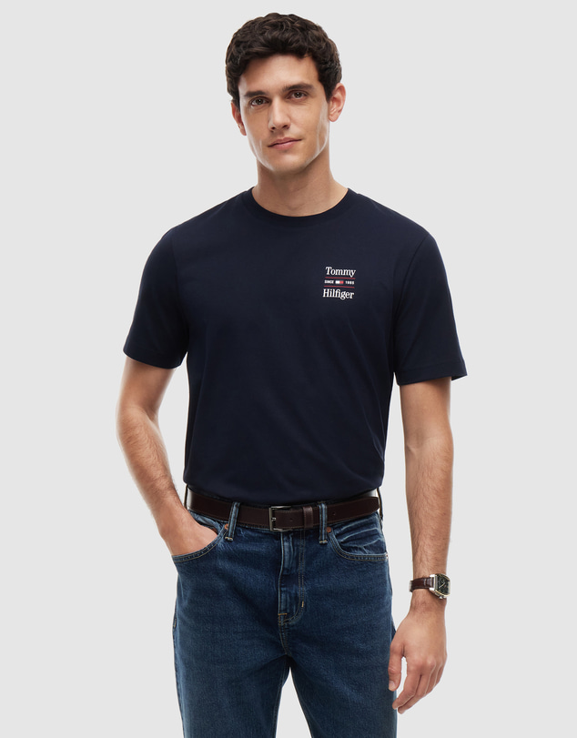 Tommy Hilfiger - 2-Pack Stacked Logo Jersey T-Shirts