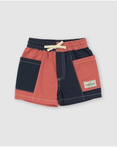Navy & Red