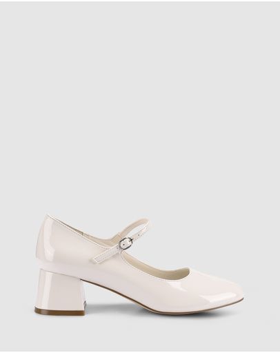 Bone White Patent