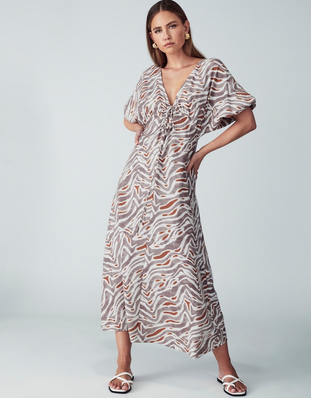 ST MRLO - Blossom Midi Dress