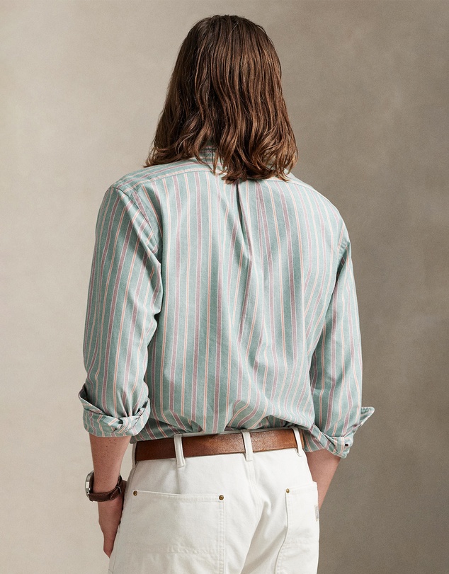 Polo Ralph Lauren - ICONIC EXCLUSIVE - Custom Fit Striped Oxford Shirt