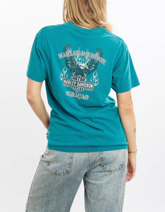 Vintage by The Real Deal - Pre Loved - Vintage Harley Davidson Curaçao Tee