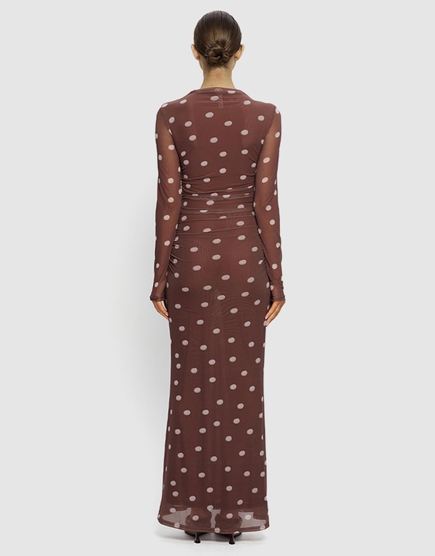 KIVARI - Edie Mesh Maxi Dress