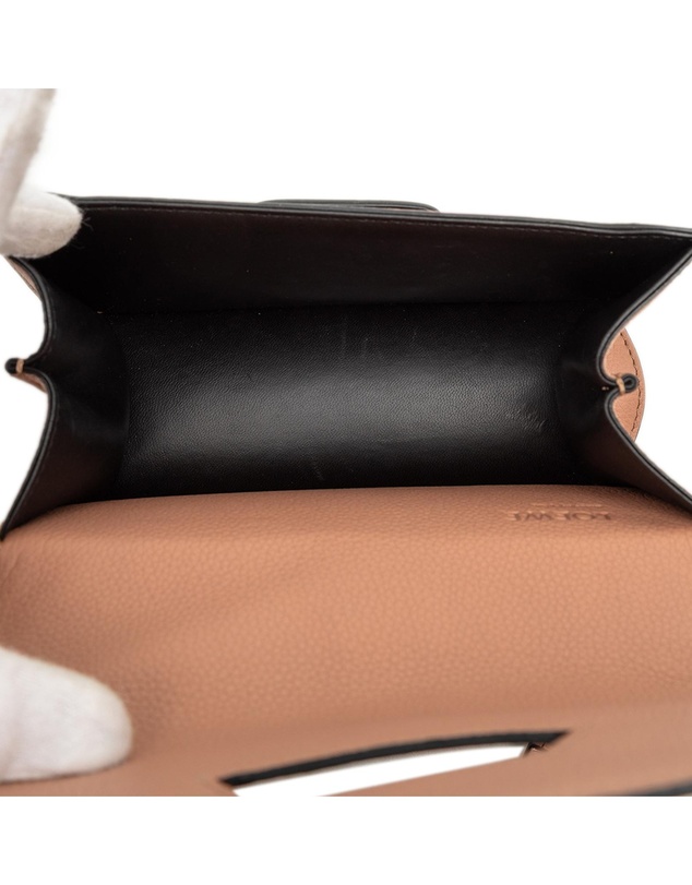 Pre-Loved by Azura Reborn - Pre-Loved Mini Grained Calfskin Barcelona Crossbody
