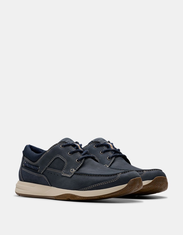 Clarks - Sailview Lace Navy
