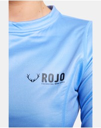 ROJO Outerwear - Women'S Living Best Life Crew Neck Top