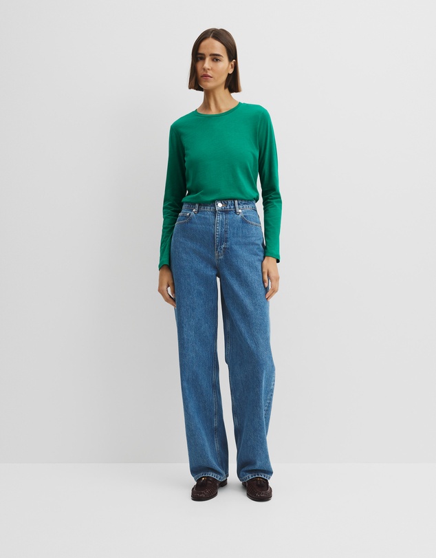 Country Road - Australian Good Earth Cotton Textured Slub T-shirt