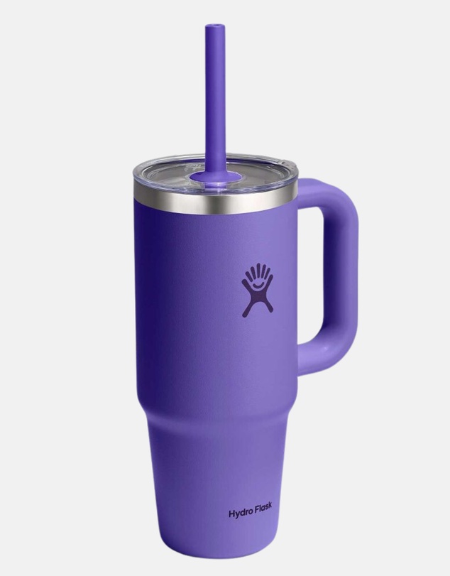 Hydro Flask - 24 Oz Travel Tumbler Clear Lid