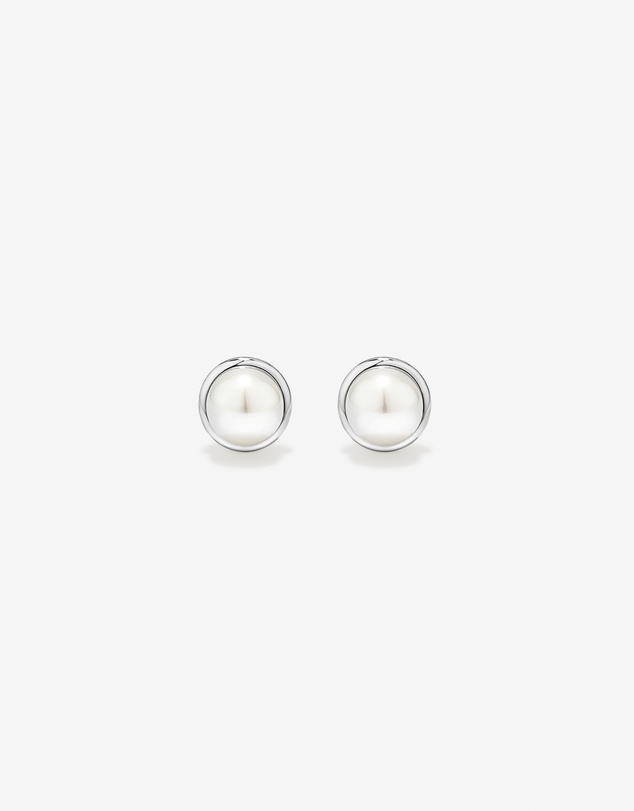 Michael Hill - Cultured Freshwater Pearl Stud Earrings in Sterling Silver