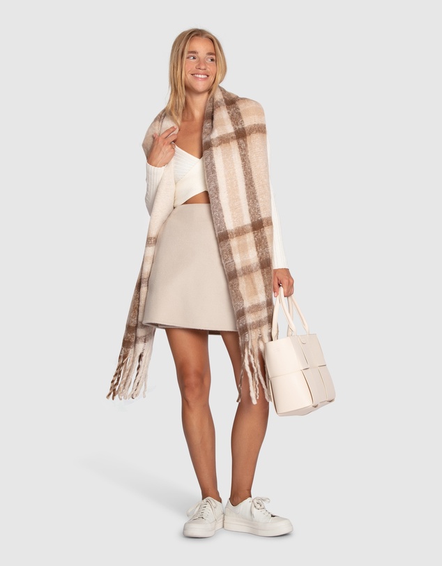 Belle & Bloom - Free Bird Wool Blend Wrap Skirt