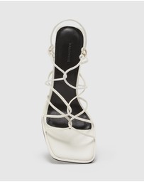 Nakedvice - The Monet White Heel