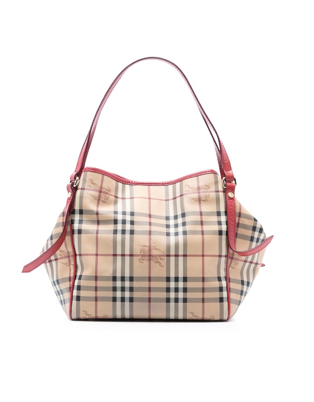 Pre-Loved by Azura Reborn - Pre-Loved Small Haymarket Check Coated Canvas Canterbury Tote