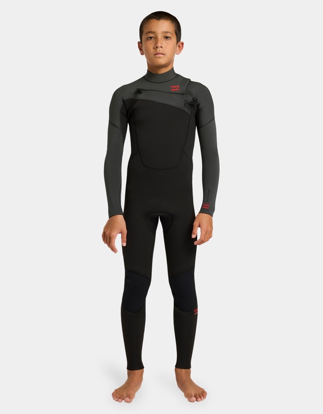 Billabong - Boys 8 to 16 3/2mm Absolute Core Chest Zip Wetsuit