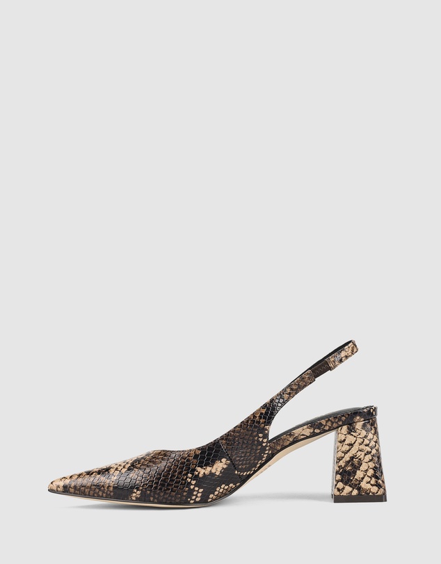 Siren - Yankee Slingback Block Heel