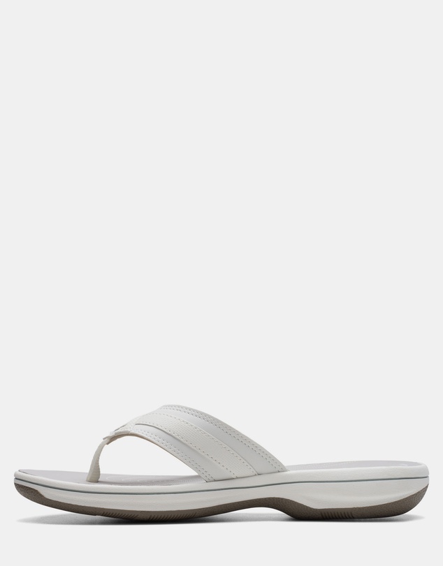 Clarks - Brinkley Sea White Synthetic