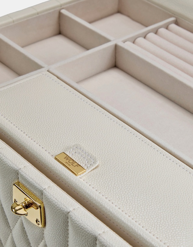 Wolf - WOLF Lauren Extra Large jewellery Box Ivory