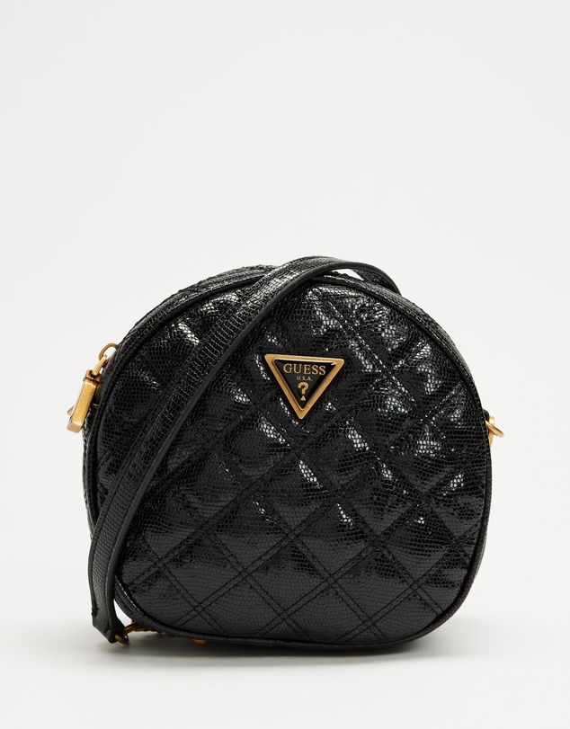 GUESS - Giully Circle Lizard PU Bag