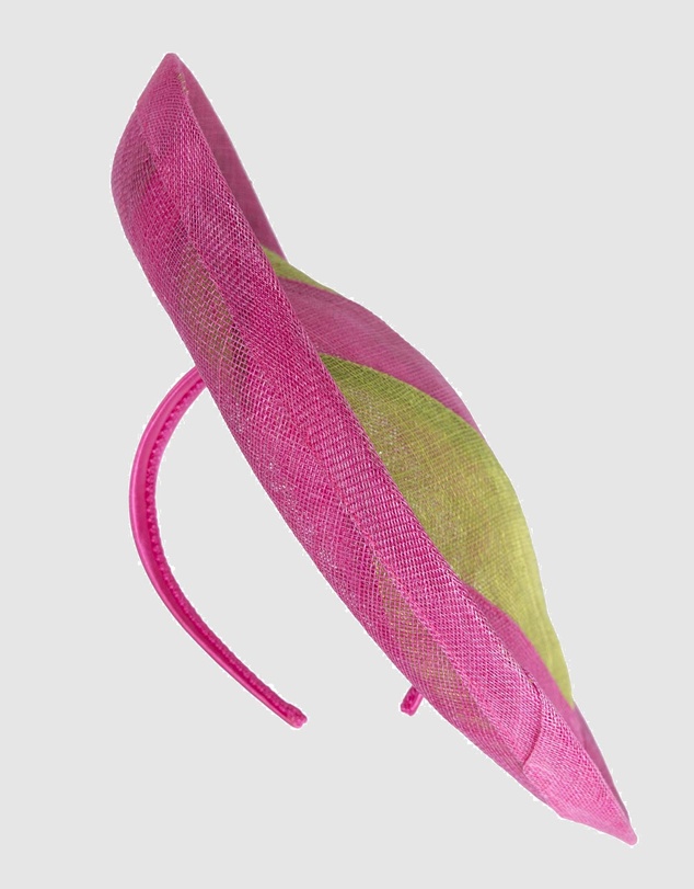Max Alexander - Large Multicolor Plate Racing Fascinator Racing Fascinator