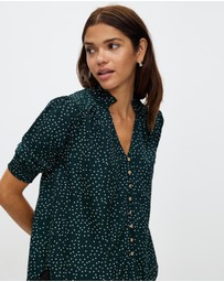 Atmos&Here - Brodie Puff Sleeve Blouse