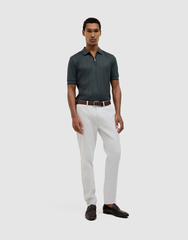 Politix - Davis Zip-up Knit Polo