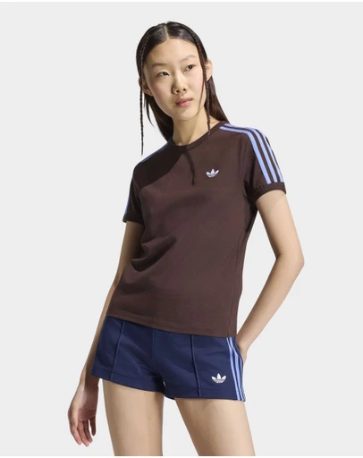 adidas Originals - 3 STRIPES SLIM TEE Womens