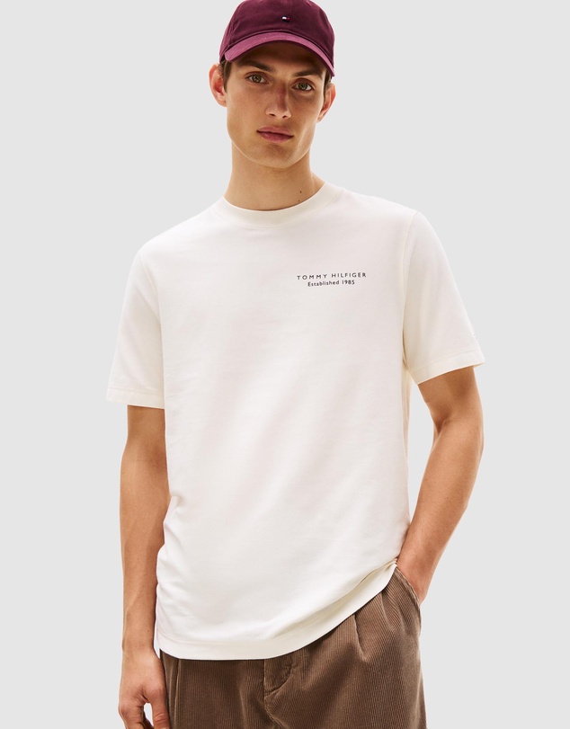 Tommy Hilfiger - Back Print Jersey T-Shirt