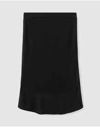 M.N.G - Ribbed Midi Skirt