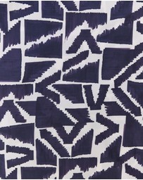 ALEXANDRA - Jack Dress Navy Geo Print