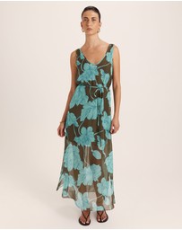 SABA - Verdisa Silk Tunic Dress