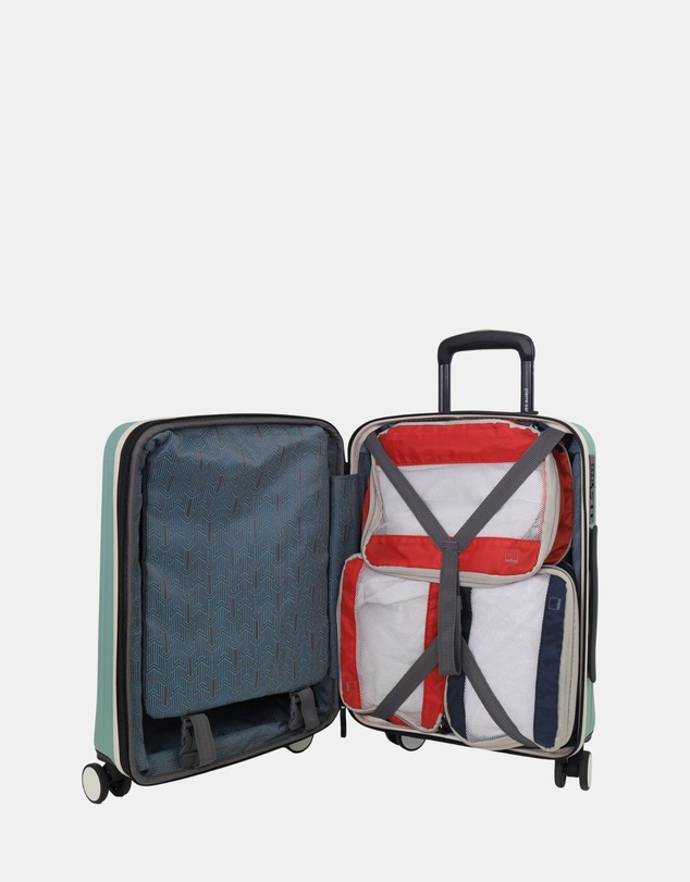 Pierre Cardin - Pierre Cardin Oasis Hard Shell Medium and Cabin Bundle 2-Piece Set