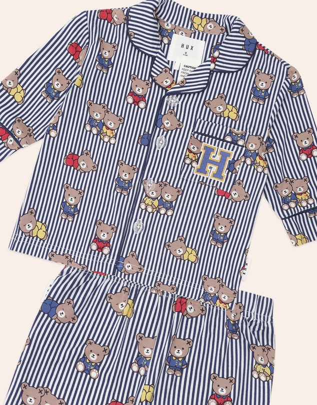 Huxbaby - Sleepy Hux Stripe PJ Set - Babies-Kids