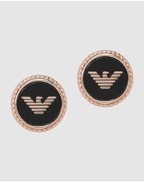 Emporio Armani - Rose Gold-Tone Earring