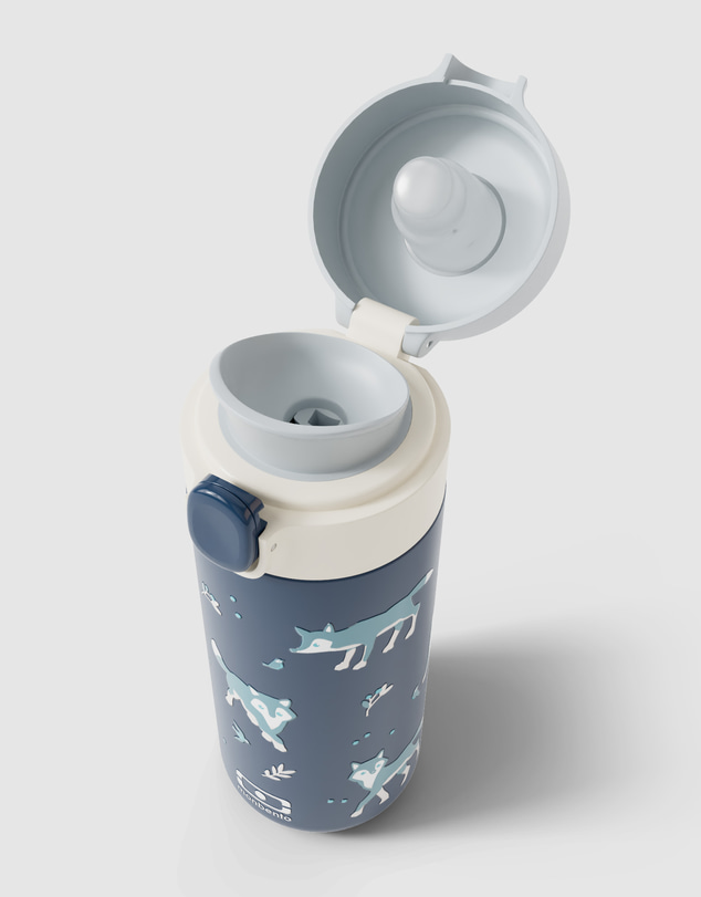 Monbento - Monbento Mb Pop Insulated Bottle - Wolf