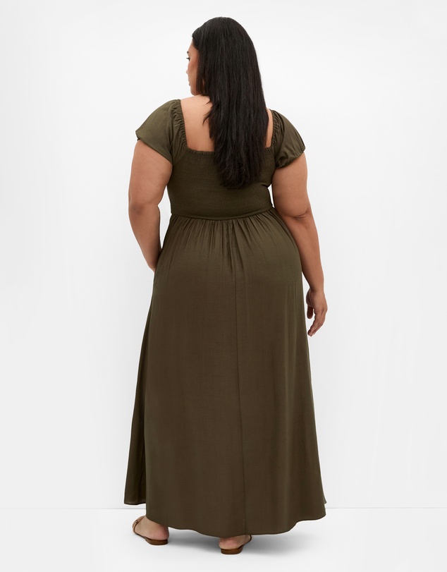 City Chic - Abbigail Split Maxi Dress