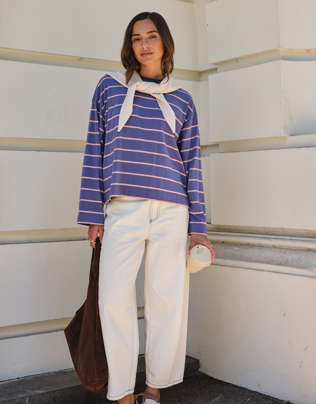 Ceres Life - Beau Long Sleeve Slouchy Tee
