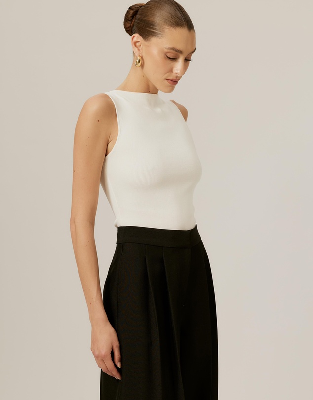 Tussah - Crop Suit Pants