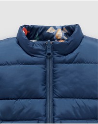 Purebaby - Reversible Puffer Vest -Kids-Babies