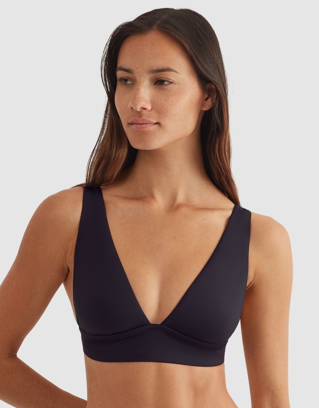 Polo Ralph Lauren - Signature Solids V Neck Padded Bikini Top