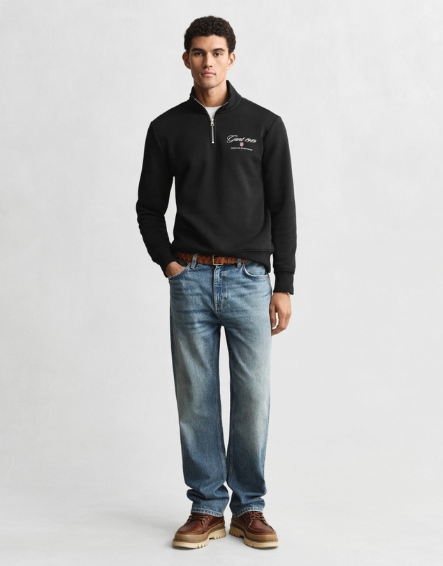 Gant - 1949 Graphic Half-Zip Sweatshirt