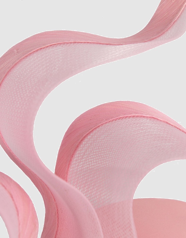 Fillies Collection - Bespoke Sculpted Pink Racing Fascinator