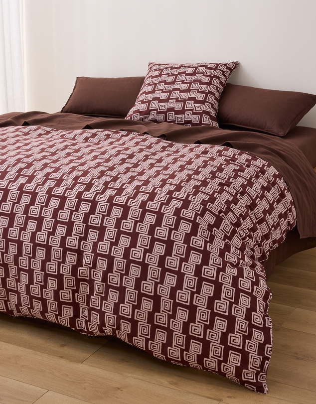 Sheet Society - Leo Washed Cotton Quilt Cover Set